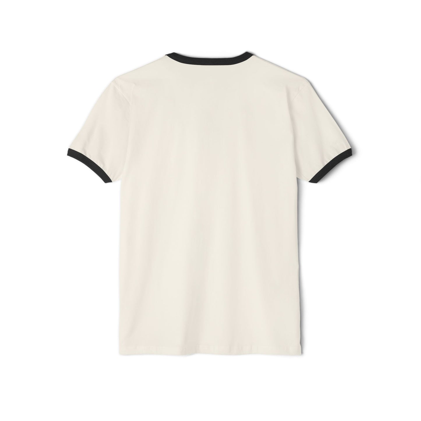 Trendy Unisex Ringer T-Shirt with Playful Graphic, Retro Vibe, Casual Streetwear, Ideal for Gifts, Summer Events, Everyday Wear