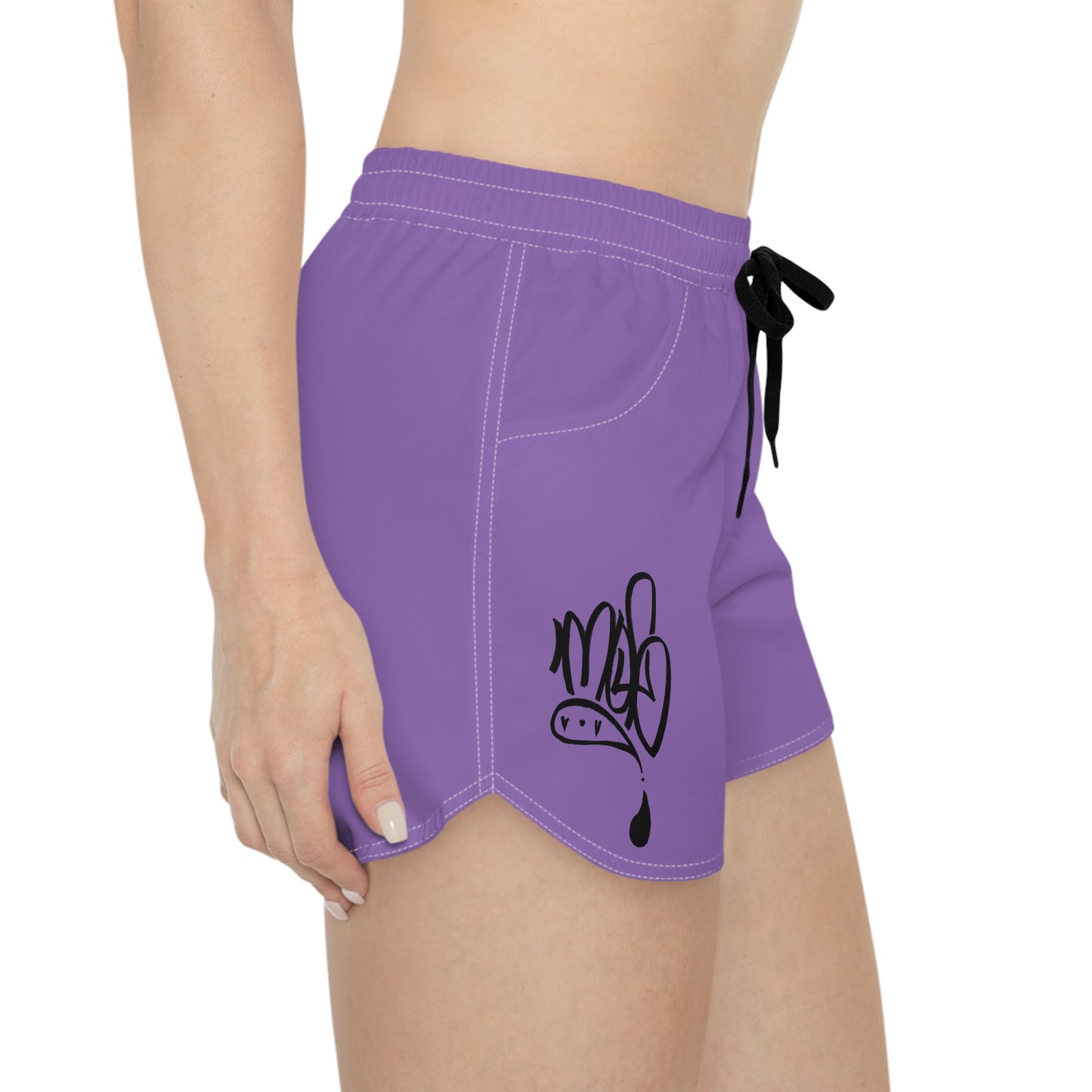Lightweight Women's Casual Shorts, Fun Beach Shorts, Summer Activewear, Comfy Lounge Shorts, Unique Gift for Her