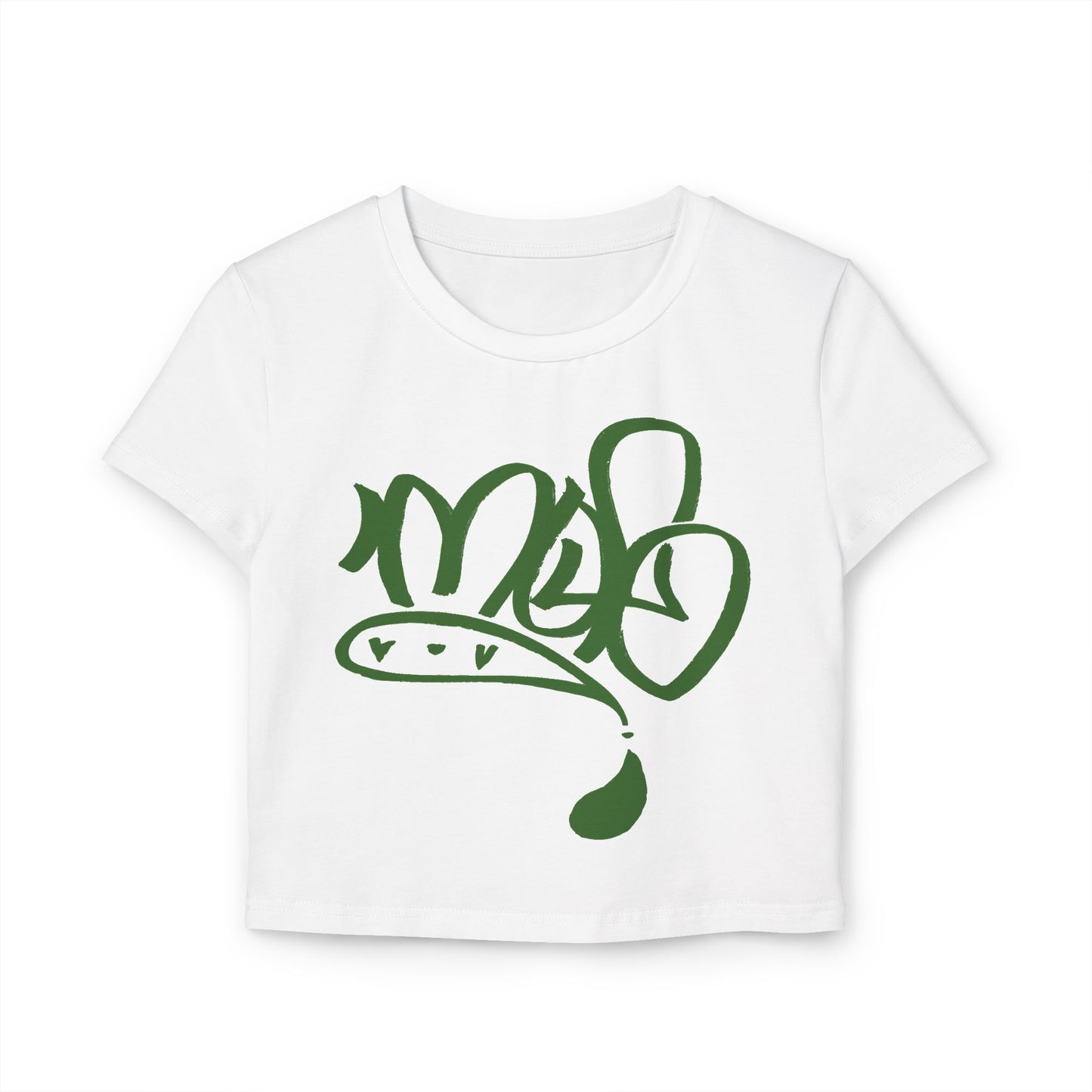 Trendy Women's Baby Tee with Unique Design
