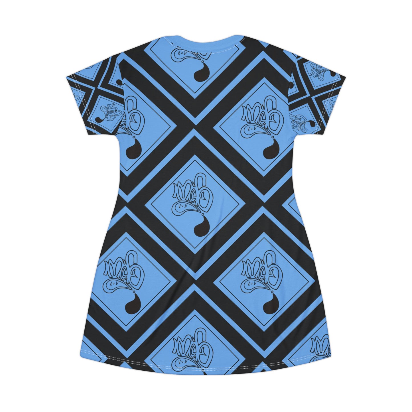 Chic Graphic T-Shirt Dress, Trendy Fashion, Casual Wear, Summer Outfit, Unique Gift Idea, Everyday Comfort, Stylish Loungewear