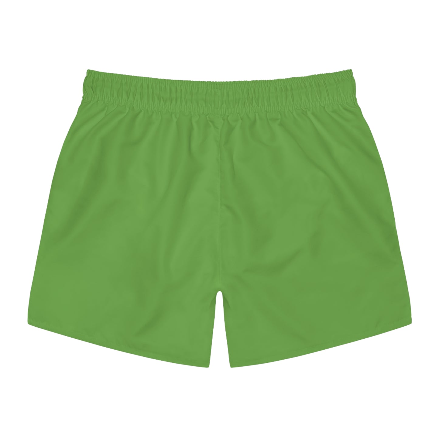 Vibrant Green Swim Trunks, Summer Beachwear, Men's Swim Shorts, Pool Party Attire, Vacation Essentials