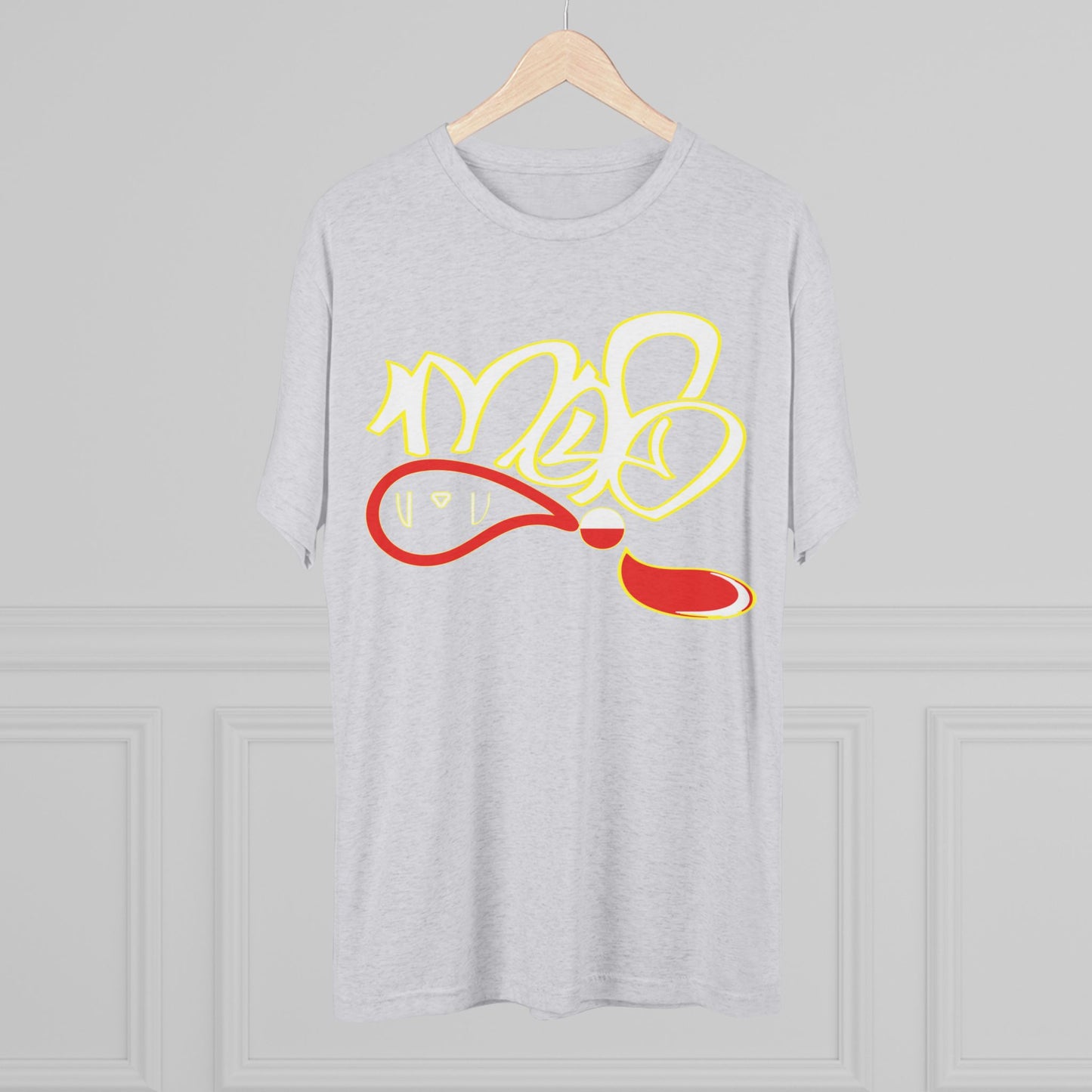 Artistic Unisex Tri-Blend Tee | Casual Wear, Gift for Art Lovers, Vibrant Design, Everyday Style, Summer Essential