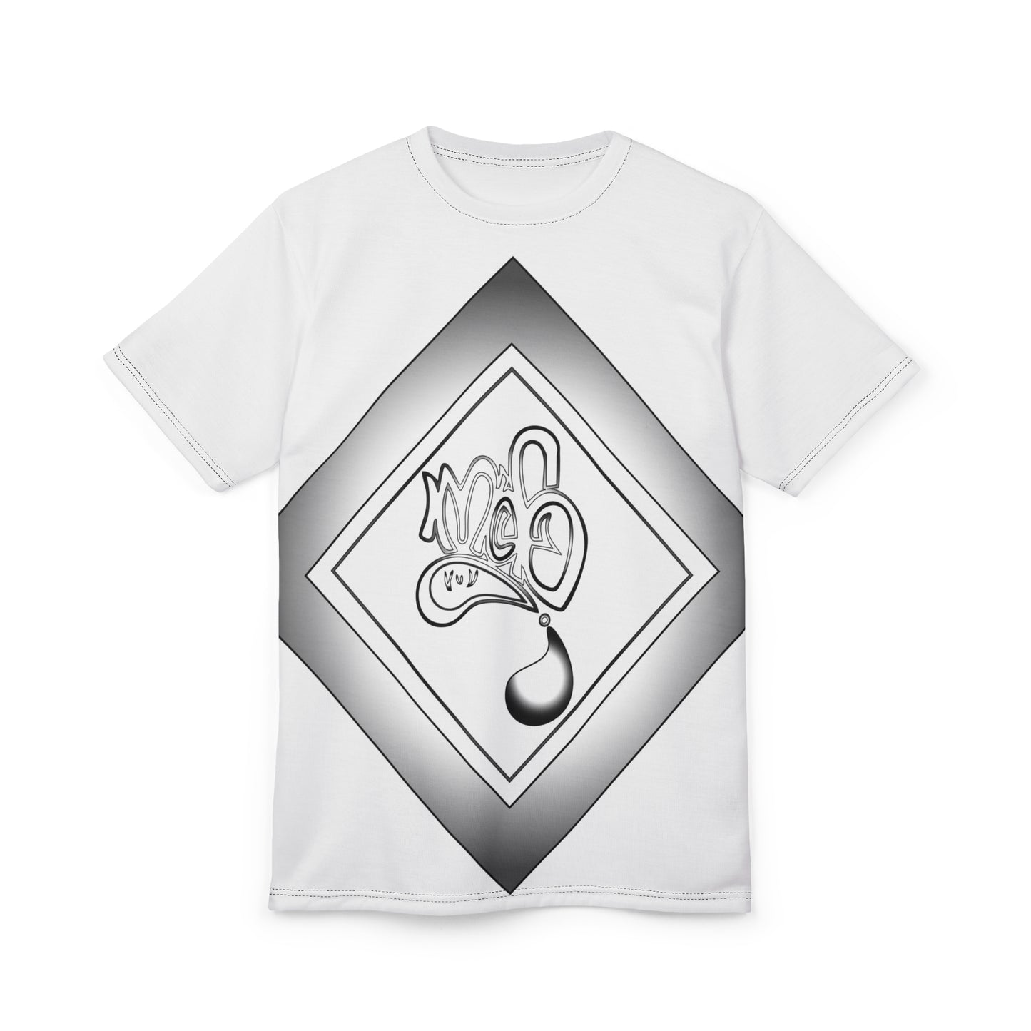 Stylish Unisex Graphic Tee with Abstract Design