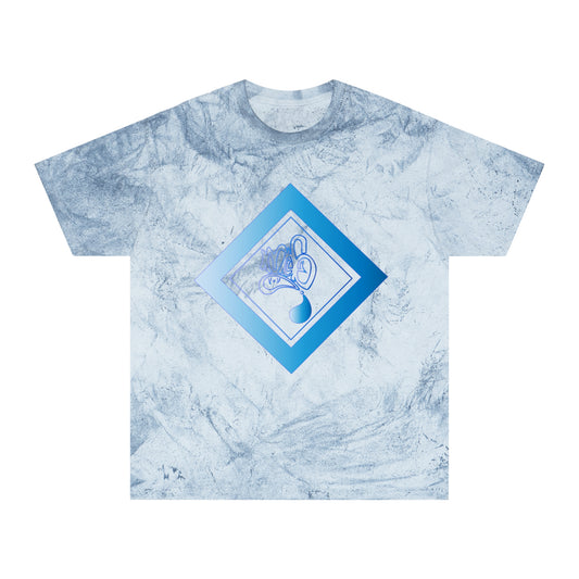 Color Blast unisex mofo logo diamond aqua