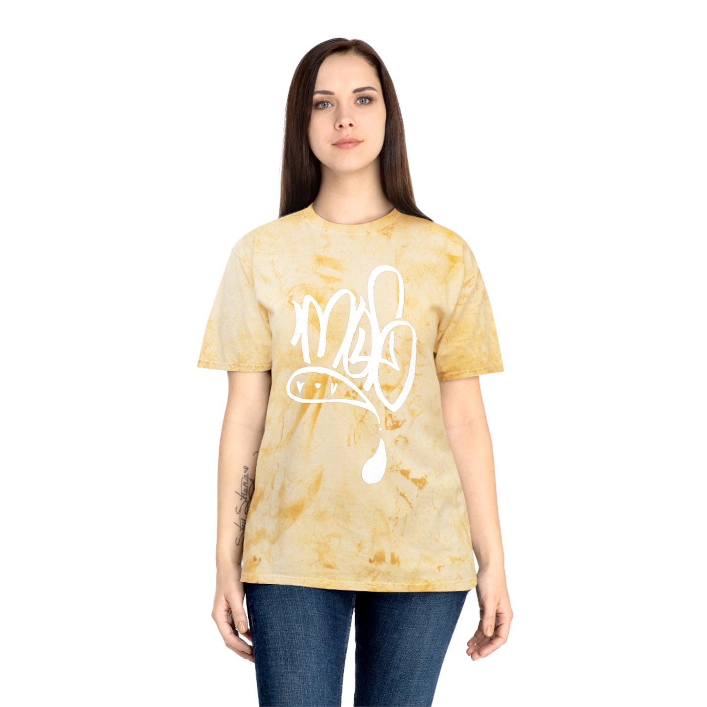 Color Blast unisex mofo logo white