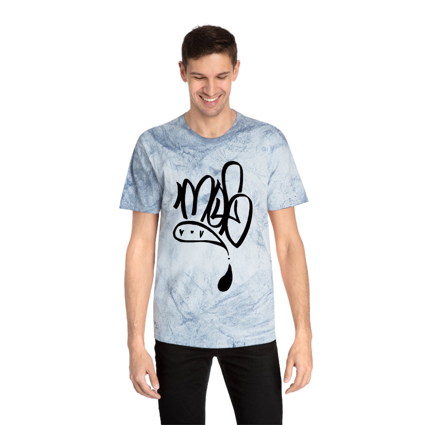Color Blast unisex mofo logo black