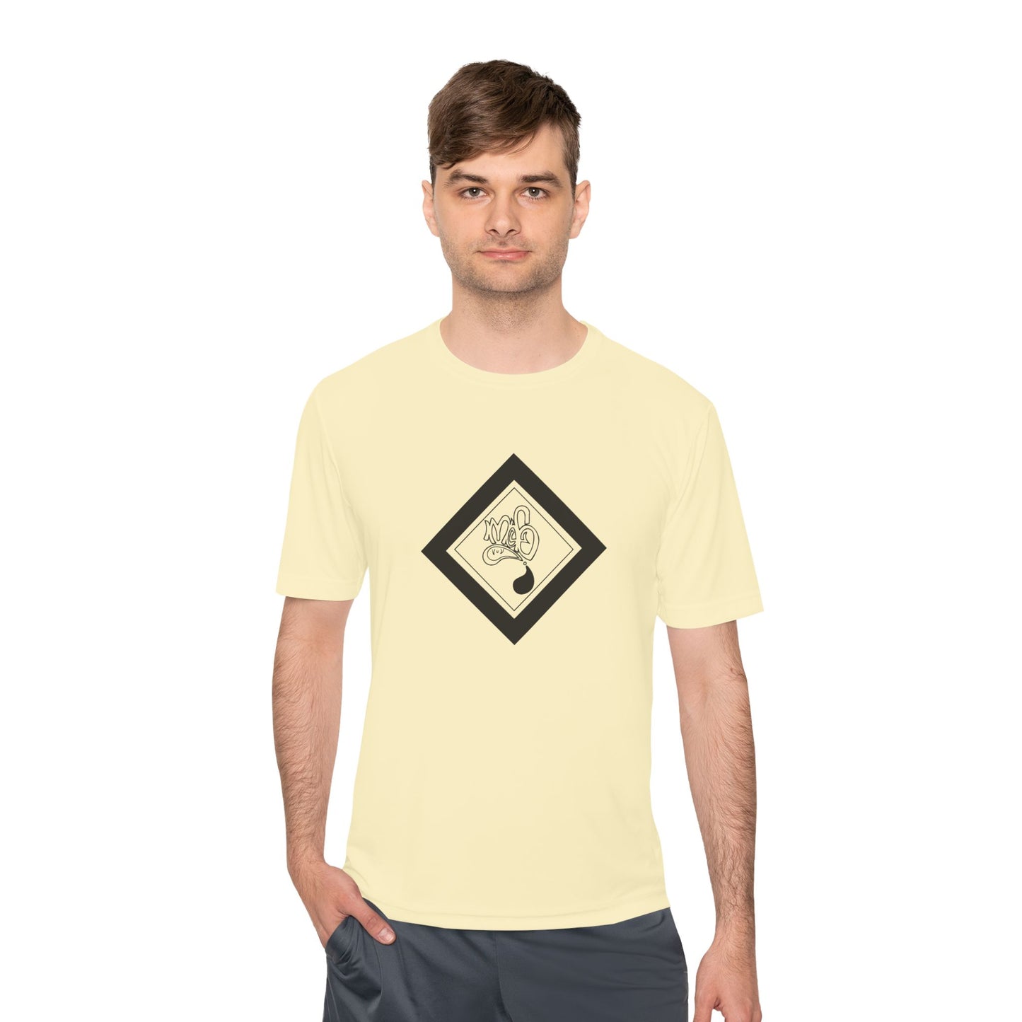 Unisex Moisture Wicking Tee with Unique Graphic, Activewear, Gym Shirt, Fitness Gift, Casual Style, Summer Essential