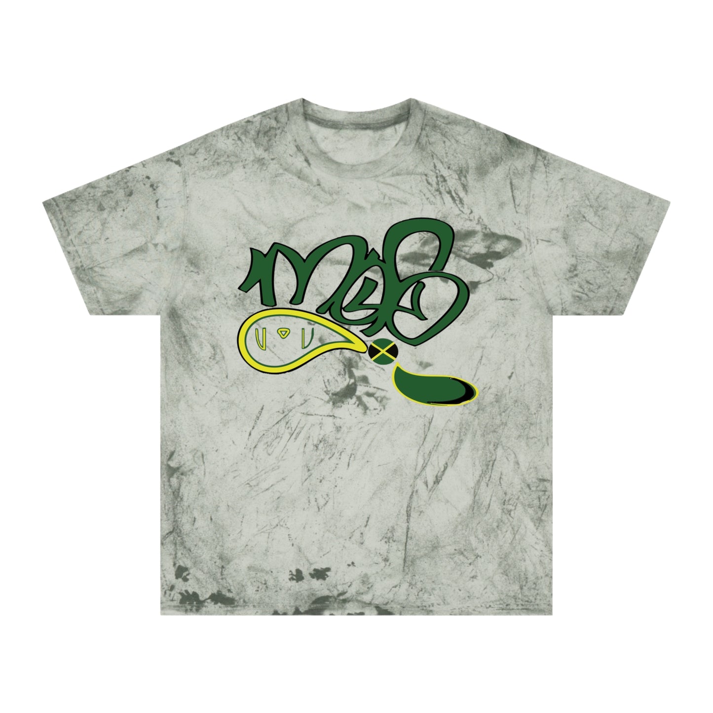 color blast unisex mofo jamaica logo
