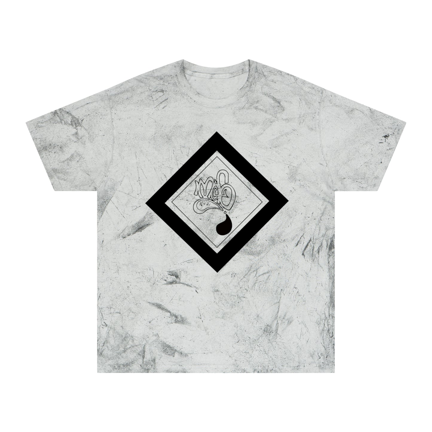 Color Blast unisex diamond mofo logo black