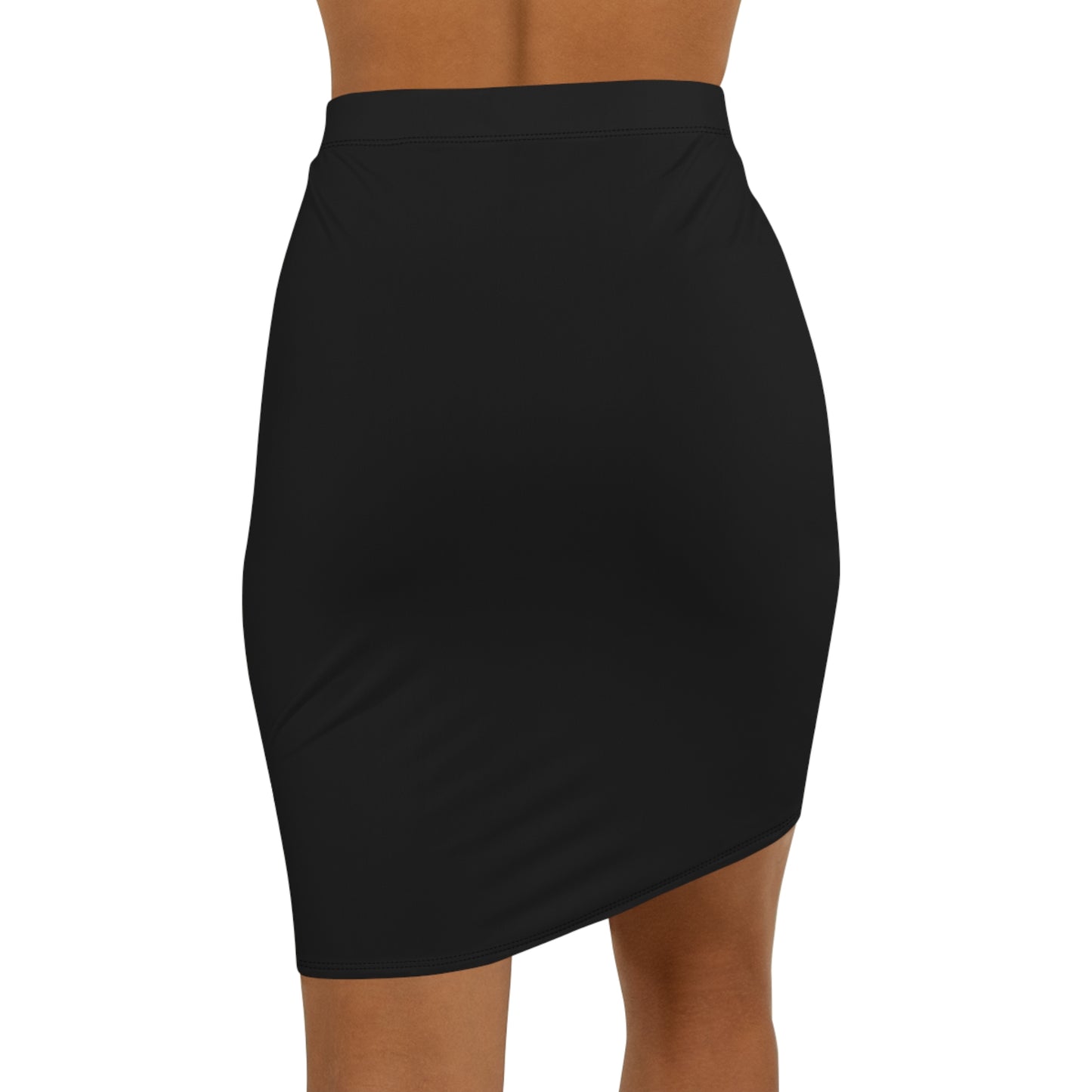 Chic Women's Mid-Waist Pencil Skirt, Trendy Office Wear, Night Out Fashion, Versatile Wardrobe Staple, Graffiti Print Style, Perfect [...]