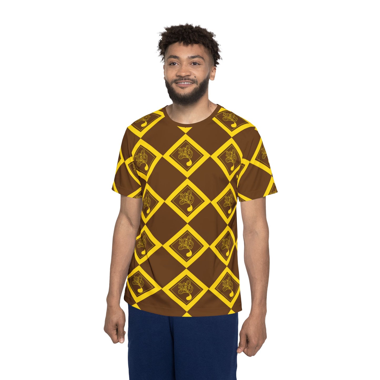 Stylish Men's Sports Jersey - AOP, Unique Sportswear, Team Spirit Shirt, Casual Everyday Tee, Perfect for Game Day
