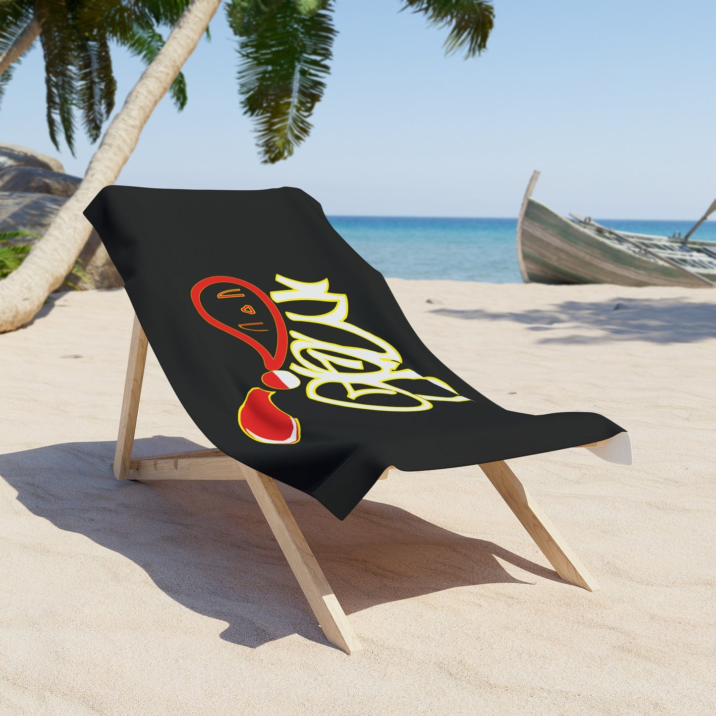 Stylish Custom Beach Towel, Summer Essential, Pool Party Accessory, Unique Gift for Beach Lovers, Vibrant Fun Towel
