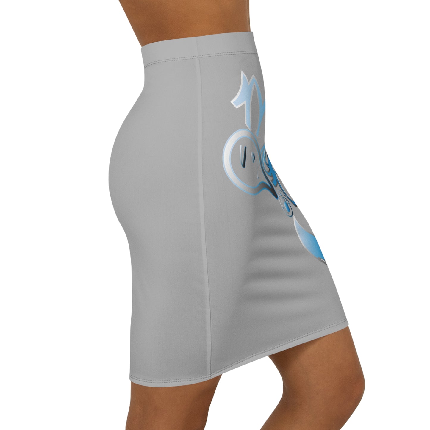 Copy of Copy of Copy of Chic Women's Mid-Waist Pencil Skirt, Trendy Office Wear, Night Out Fashion, Versatile Wardrobe Staple, Graffiti Print Style, Perfect [...]