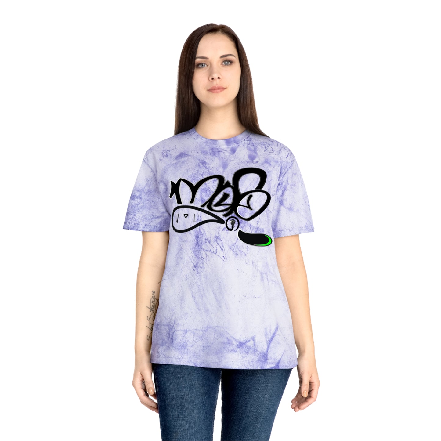 color blast unisex mofo snake logo