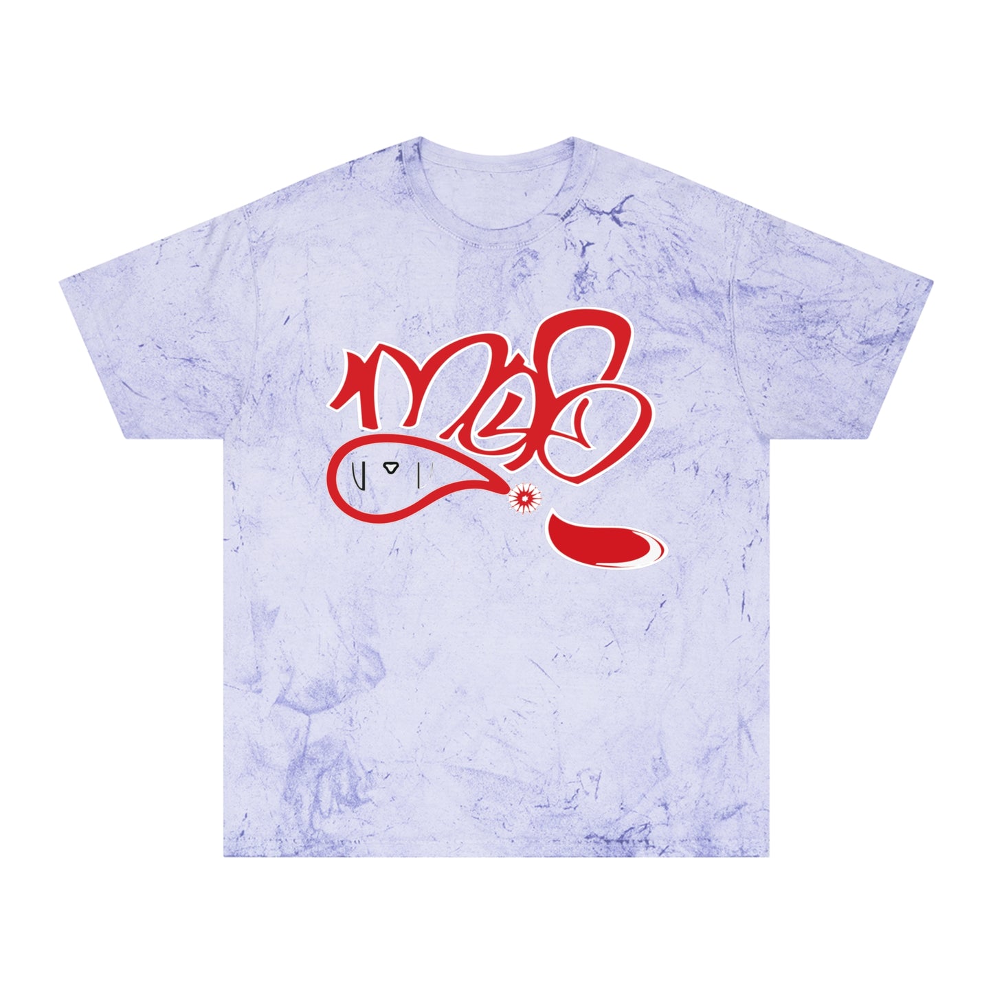 Colorful Graphic Tee, Streetwear Shirt, Artistic Unisex Apparel, Casual Summer Top, Trendy Festival Wear