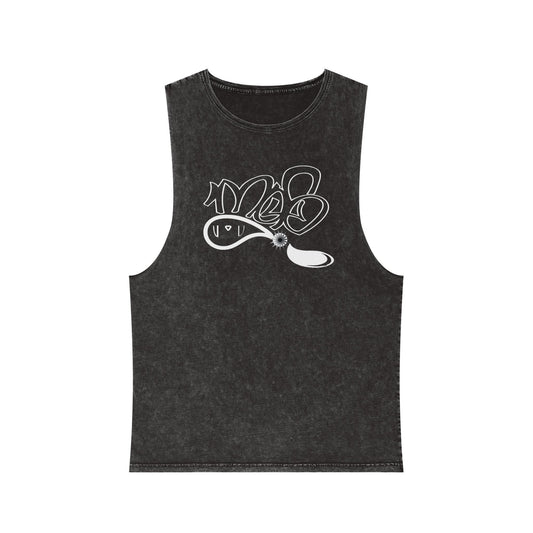 Unisex Stonewash Tank Top - Cool Streetwear Graphic Tee, Casual Summer Wear, Festival Attire, Trendy Gift for Him or Her