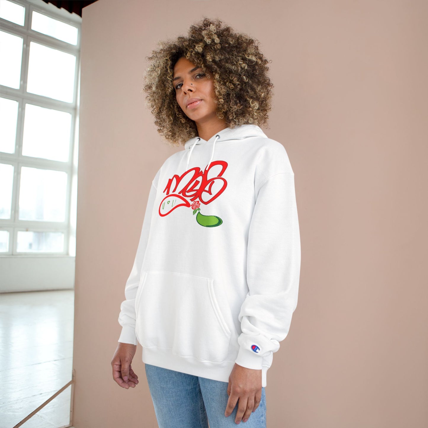 Copy of Street Style Champion Hoodie, Cool Graphic Sweatshirt, Trendy Pullover for Casual Outfits, Perfect Gift for Every Occasion