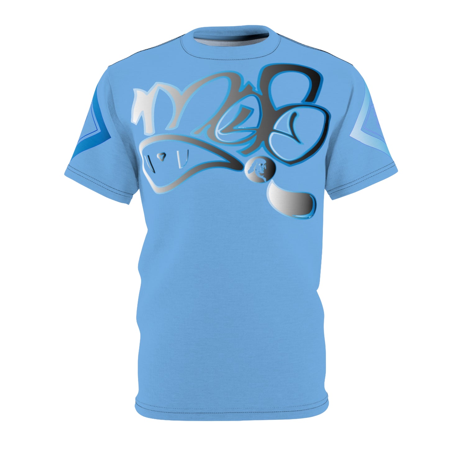 mofo Benjamin Franklin logo diamond combo light blue
