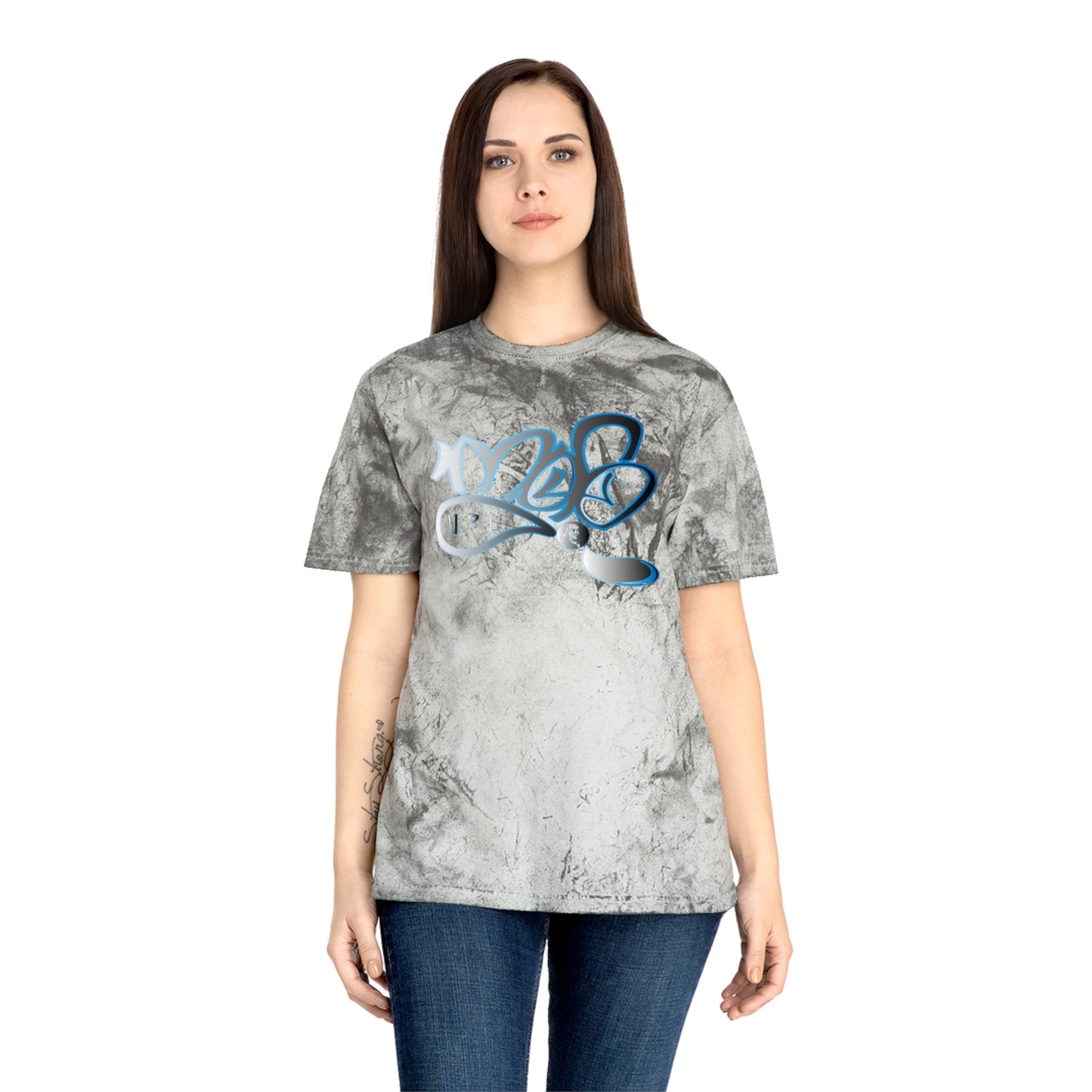 Color Blast unisex mofo Benjamin Franklin logo