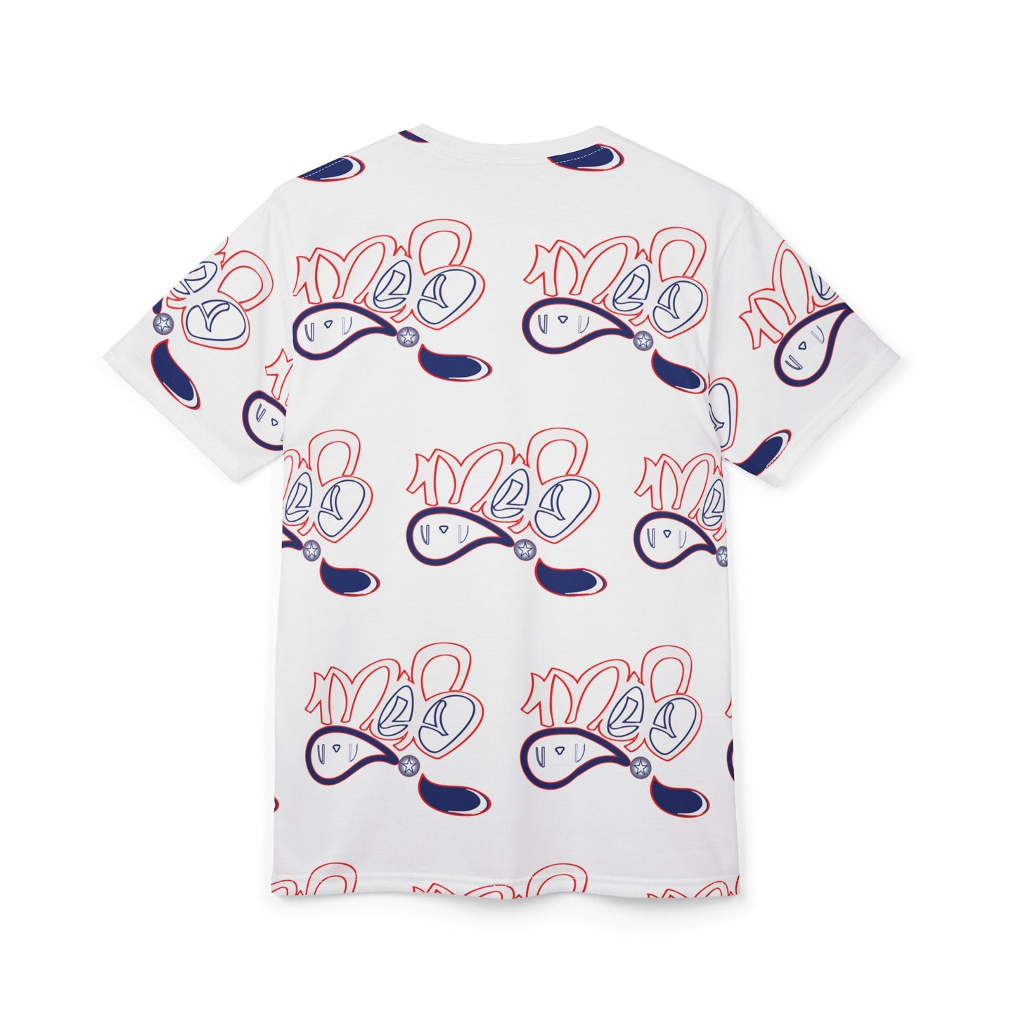 Colorful Fitness-Theme Unisex Cut & Sew Tee