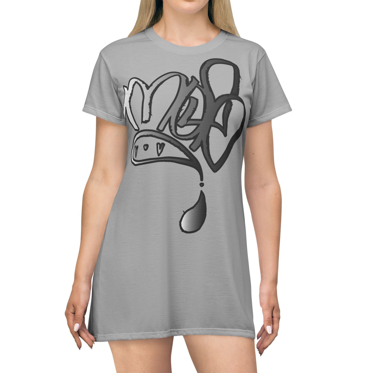 Copy of Copy of Copy of Copy of T-Shirt Dress (AOP)