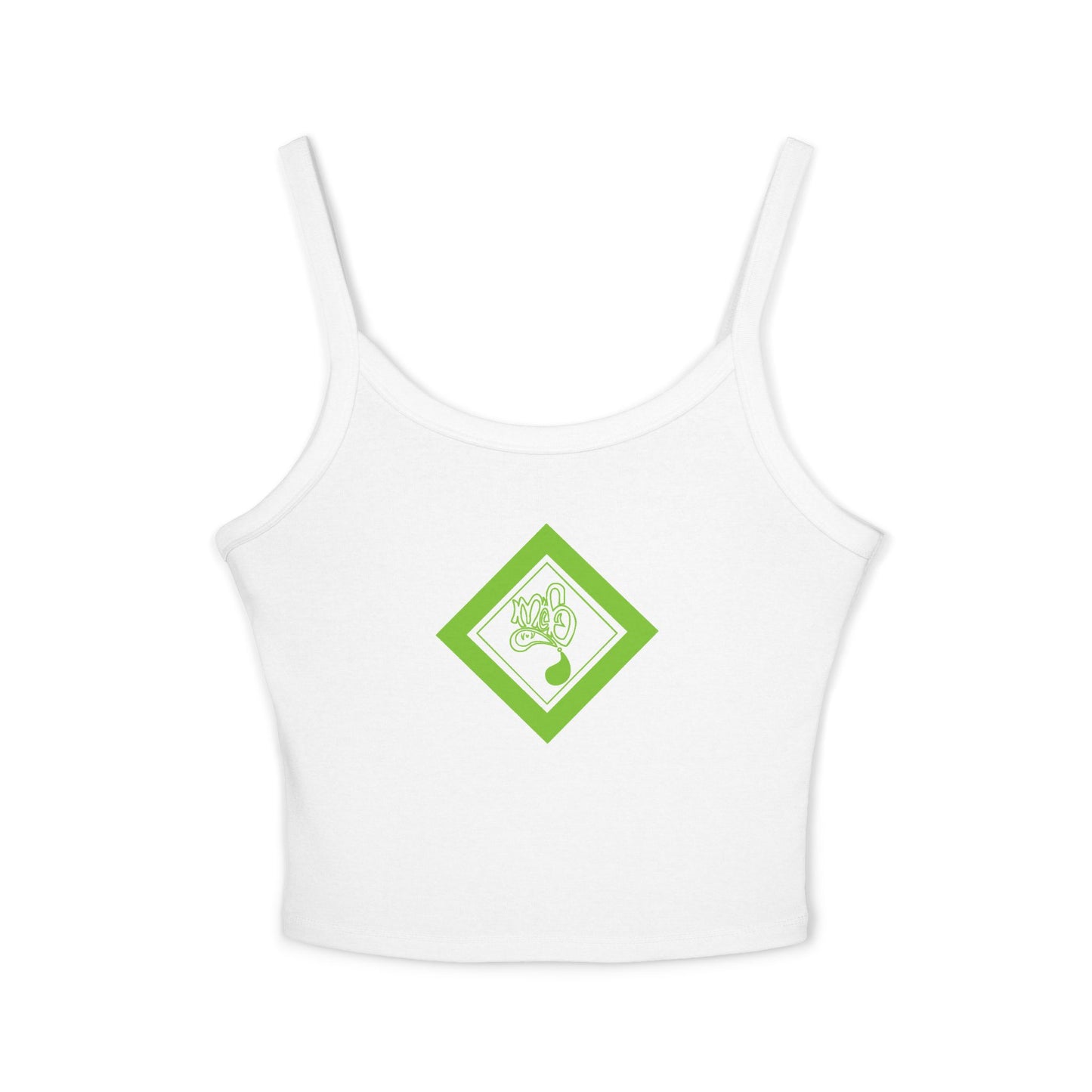 Chic Women's Tank Top, Cute Summer Top, Spaghetti Strap Shirt, Graphic Tank, Trendy Casual Wear, Perfect for Festivals
