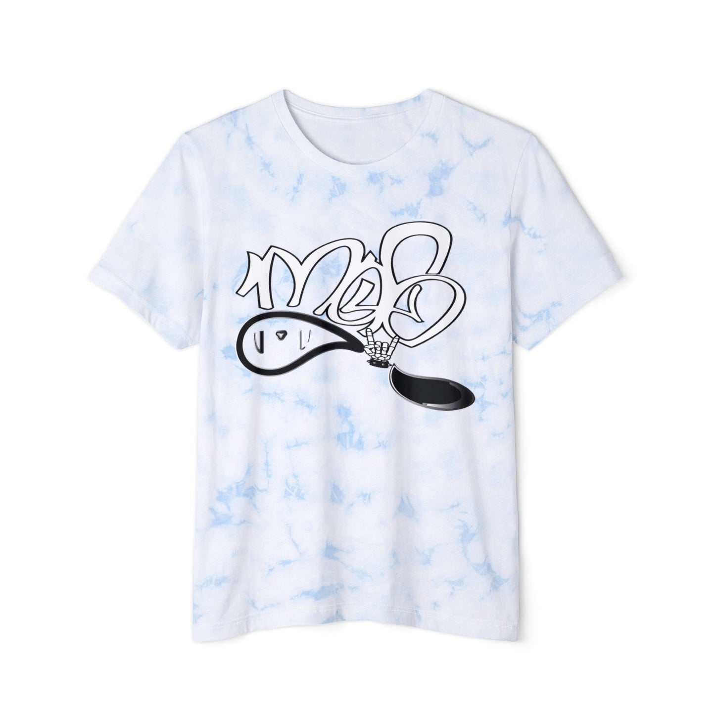 Unisex Tie-Dye Graphic T-Shirt - Trendy Casual Wear, Summer Vibes, Festival Outfit, Gift for Friends, Streetwear Style