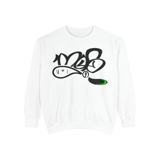 Graffiti Script Sweatshirt — mofo snake logo
