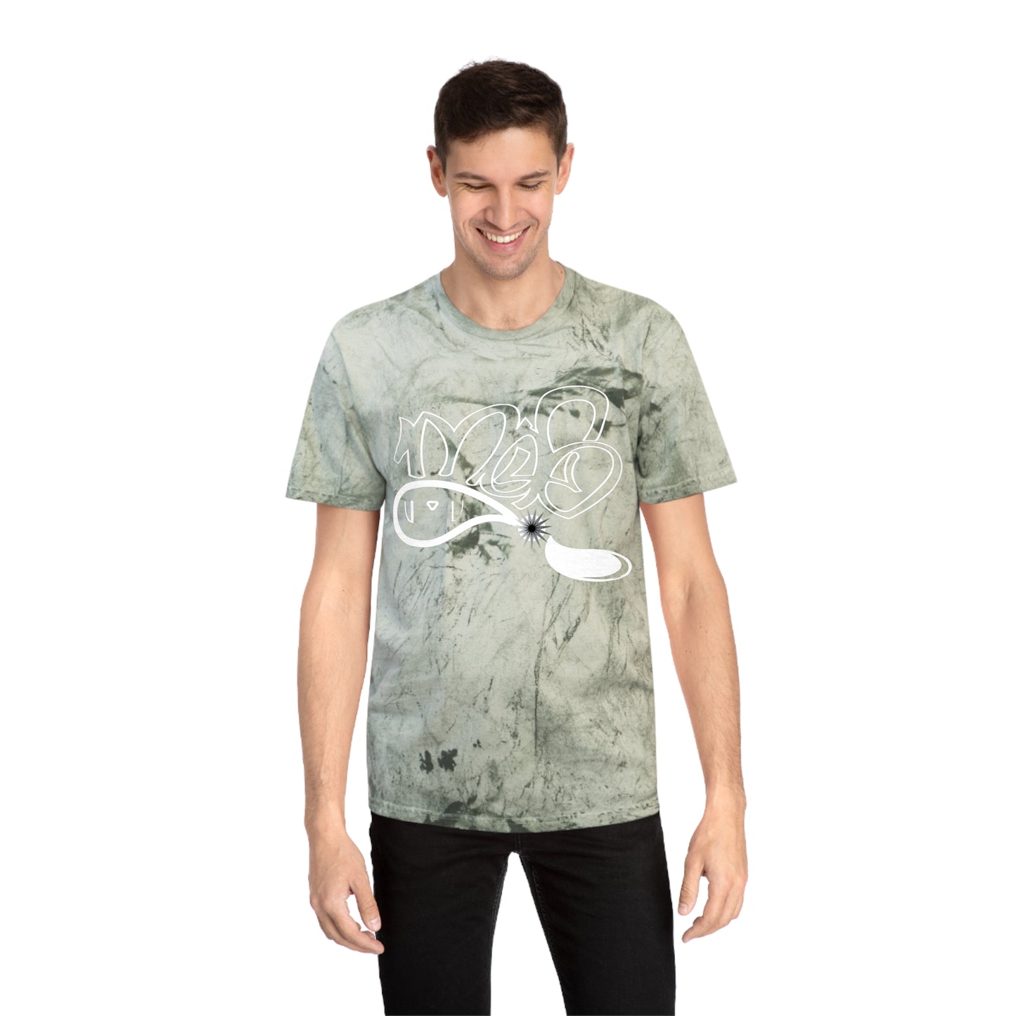 Colorful Street Style T-Shirt, Graphic Tee, Unisex Apparel, Casual Fashion, Comfortable Summer Top, Gift for Art Lovers