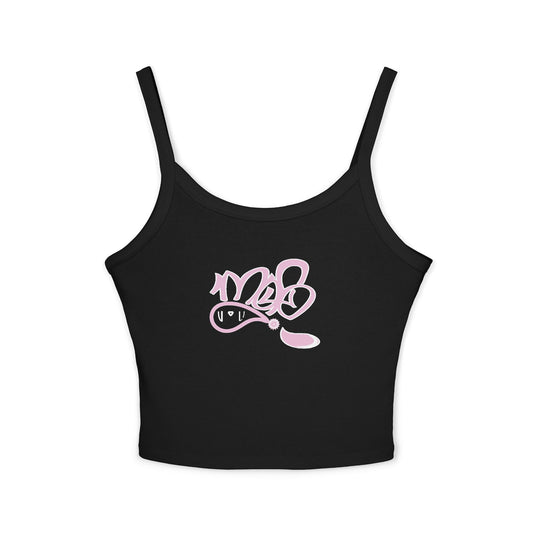 Chic Women's Spaghetti Strap Tank Top with Elegant Design, Summer Wear, Casual Outfits, Gifts for Her, Vacation Essential