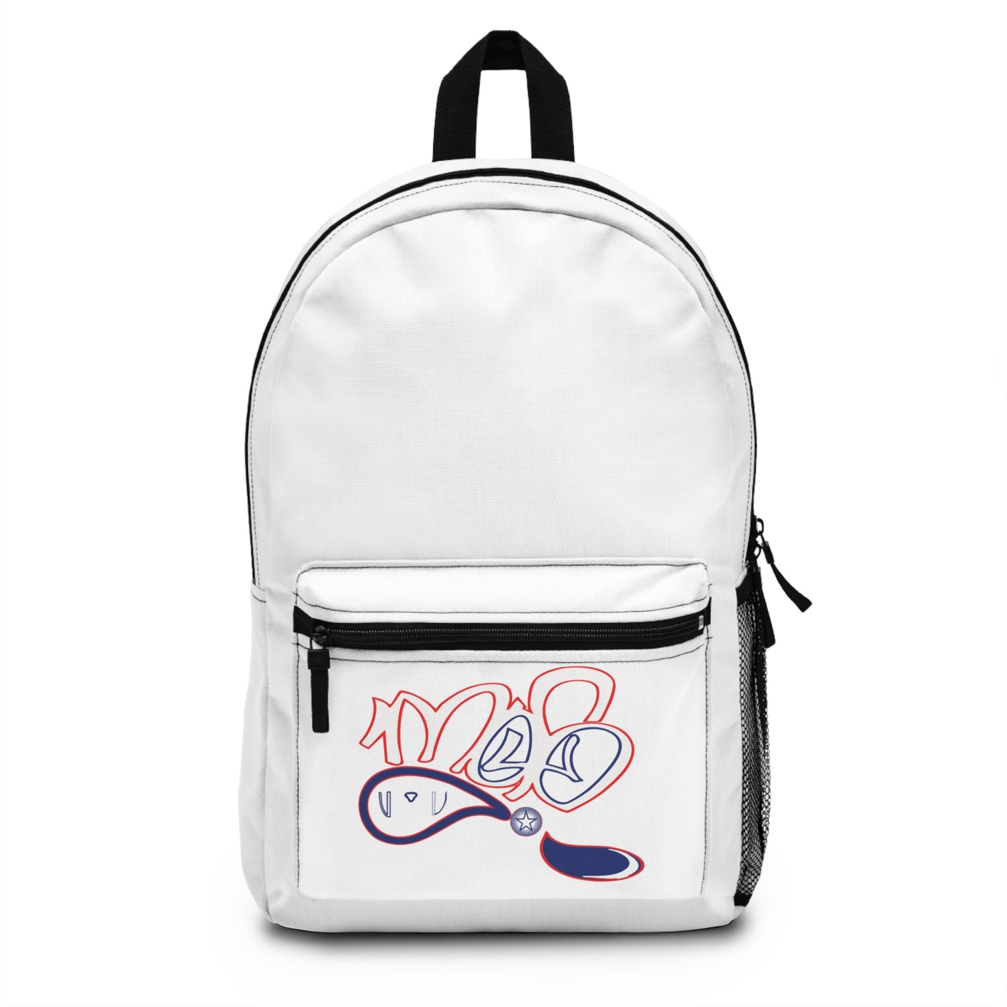 Artistic Floral Backpack, Trendy Book Bag, Unique School Bag, Casual Travel Pack, Stylish Gift for Students