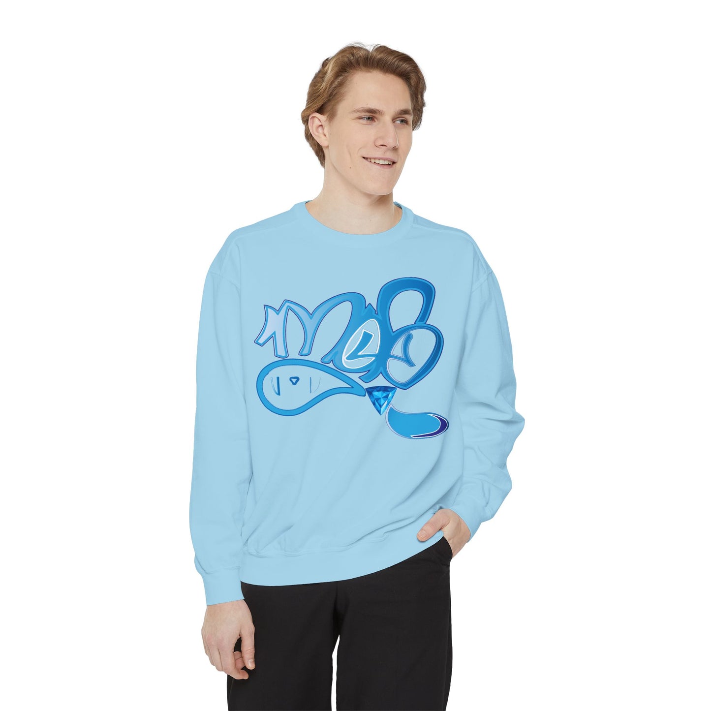 mofo water gem logo sweatshirt