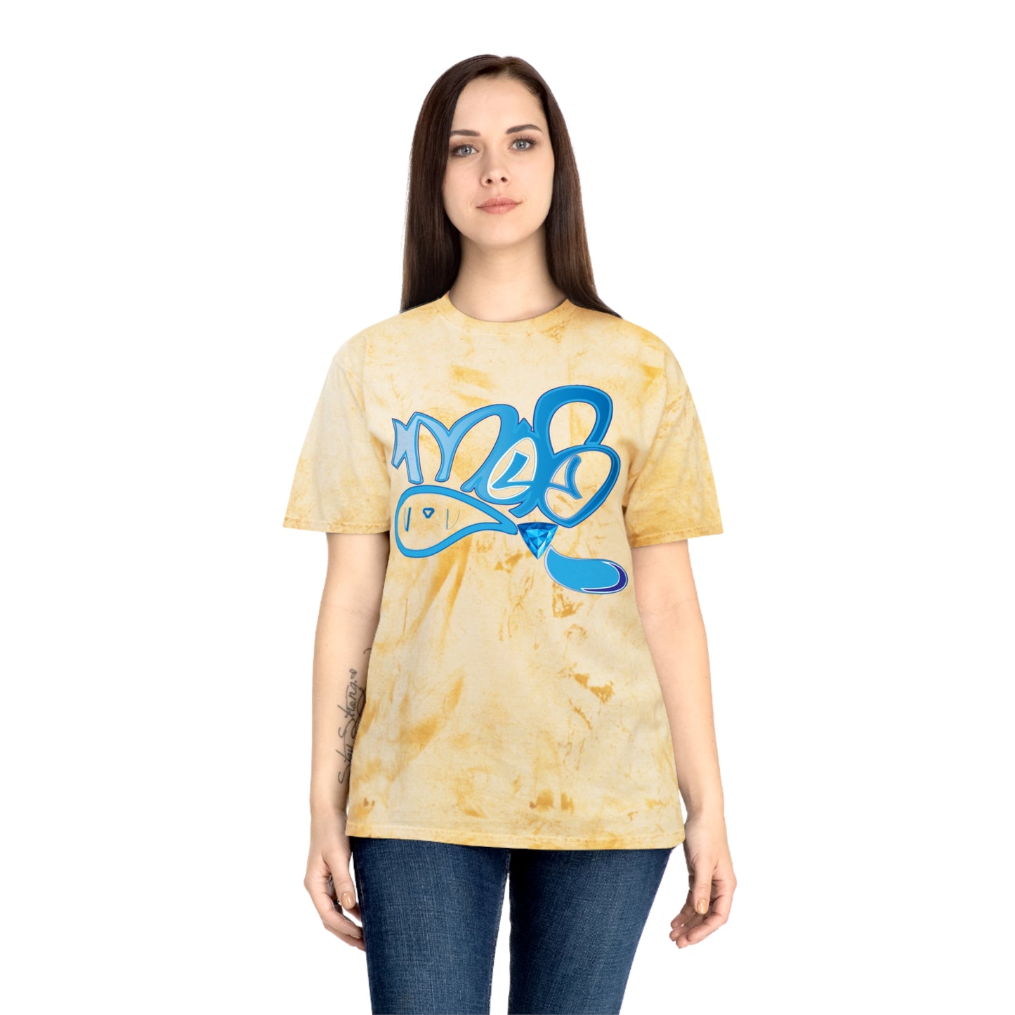 color blast unisex mofo water gem logo