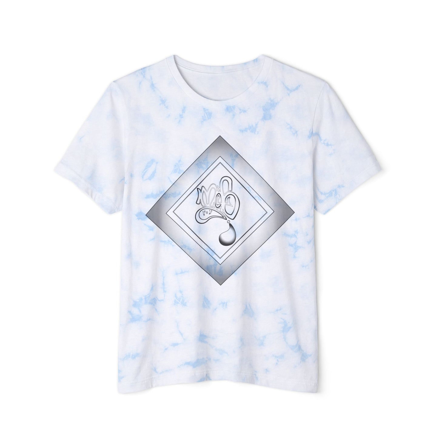 Unisex Tie-Dye T-Shirt with Trendy Design, Summer Fashion, Casual Wear, Gift for Friends, Eco-Friendly Tee