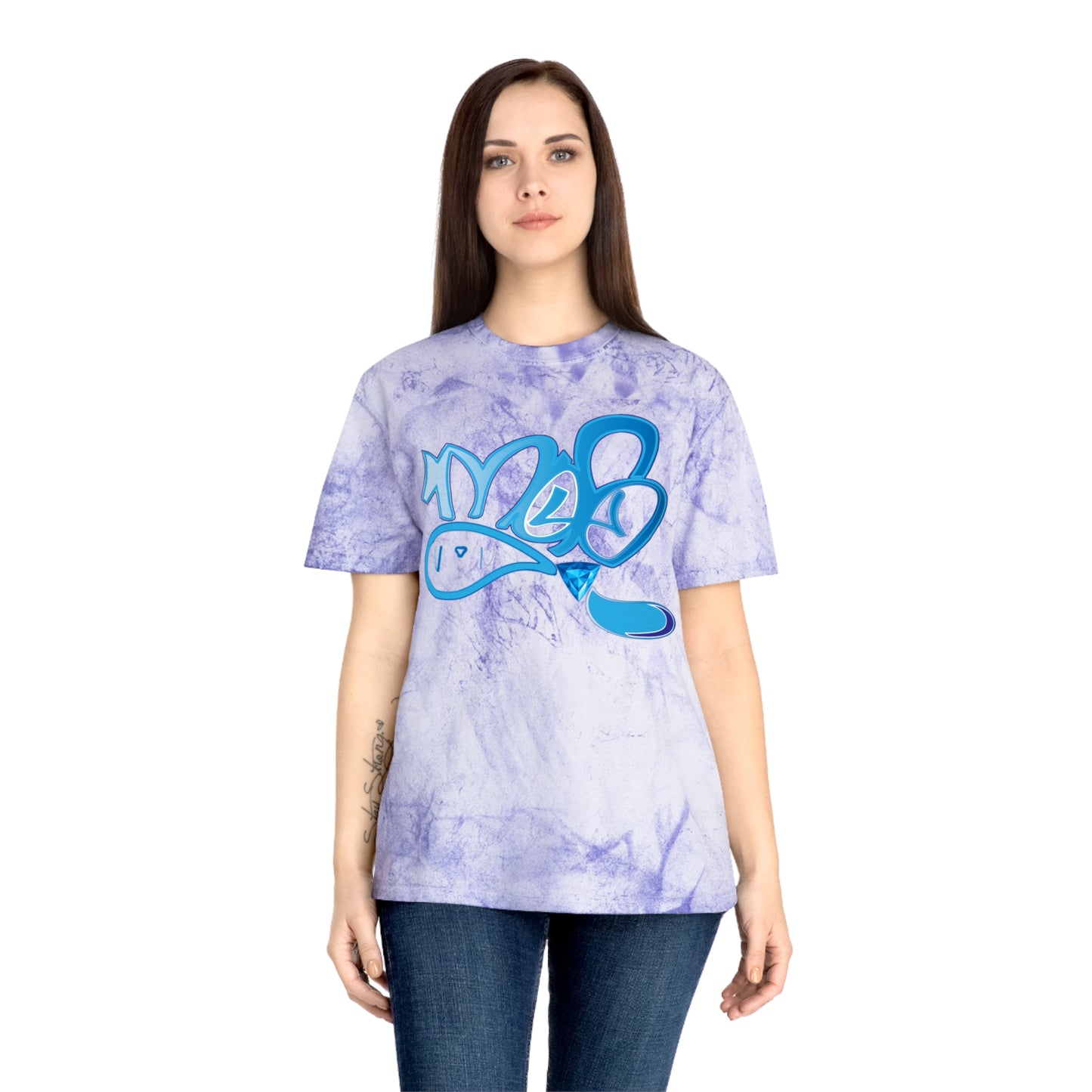 color blast unisex mofo water gem logo