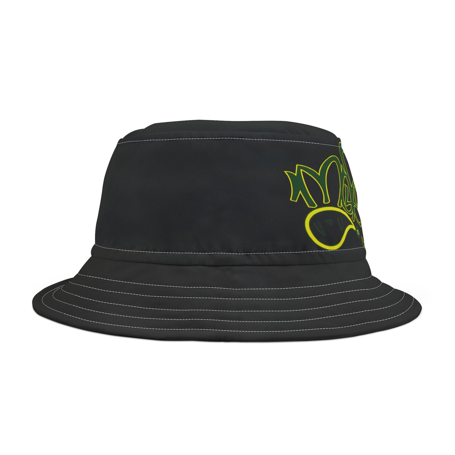 Trendy Graffiti Bucket Hat for Urban Style, Streetwear Accessory, Perfect for Festivals, Summer Days, Outdoor Adventures
