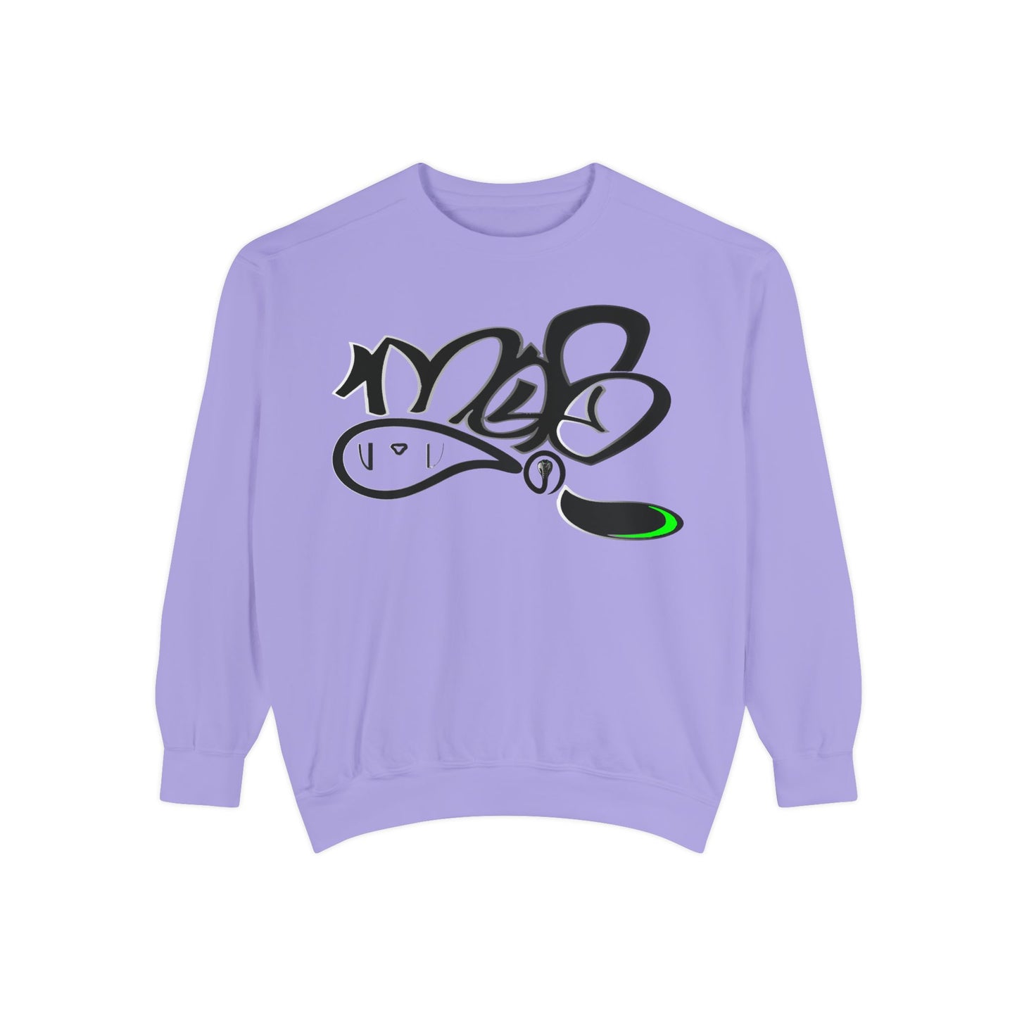 Graffiti Script Sweatshirt — mofo snake logo