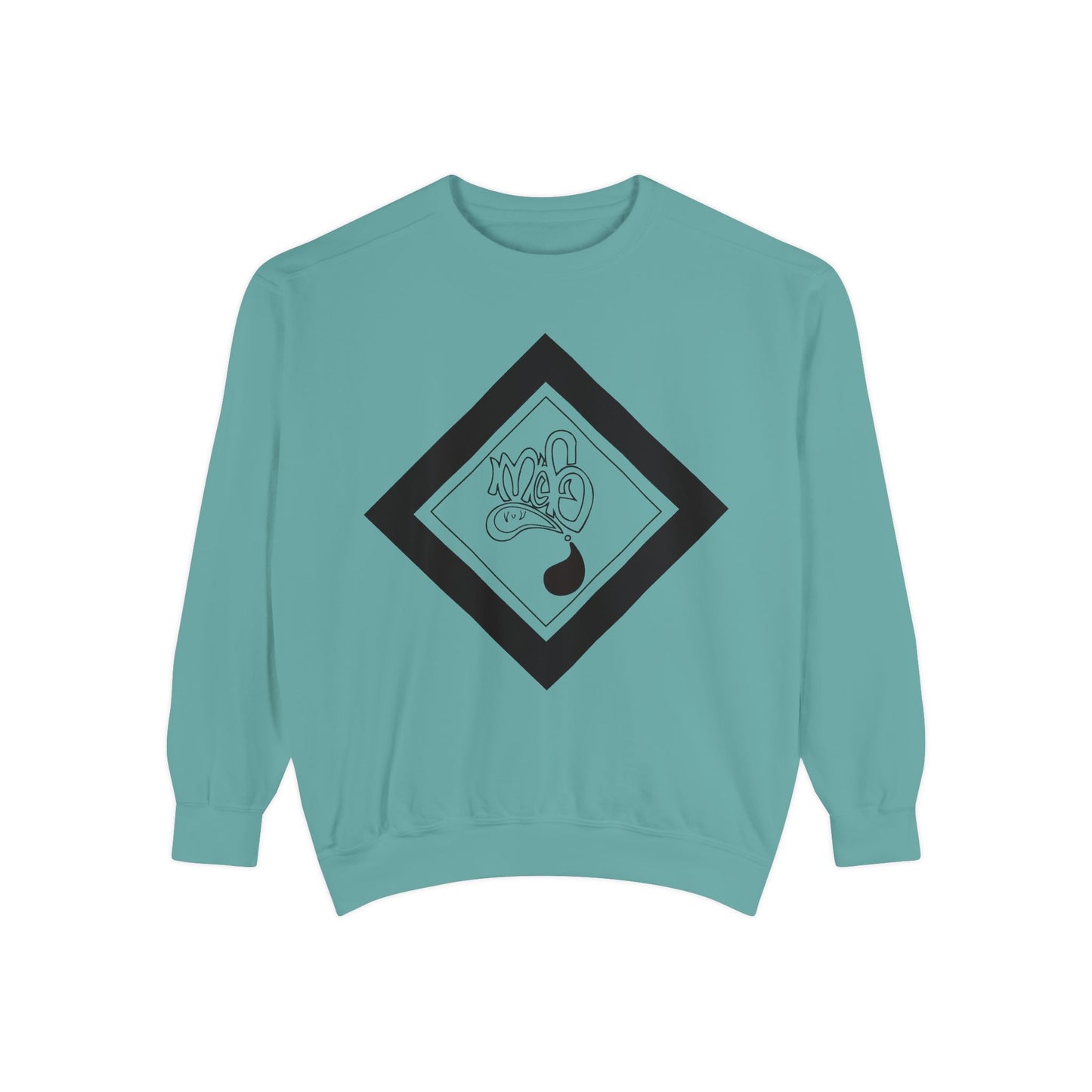 Mofo diamond black unisex sweatshirt