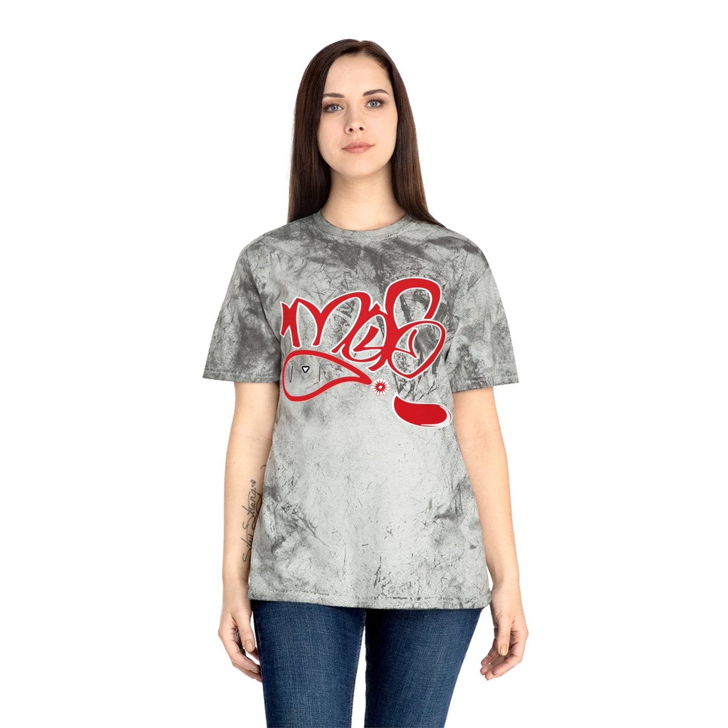 Colorful Graphic Tee, Streetwear Shirt, Artistic Unisex Apparel, Casual Summer Top, Trendy Festival Wear