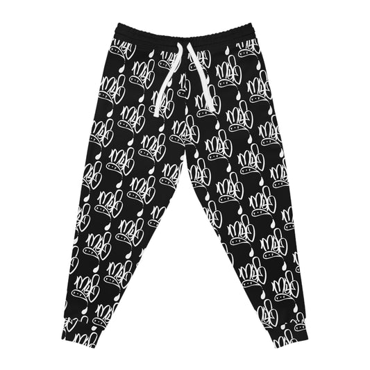 Stylish Athletic Joggers with Trendy Crown Design, Perfect for Athleisure, Streetwear, Gifts, Casual Wear, Workout Gear