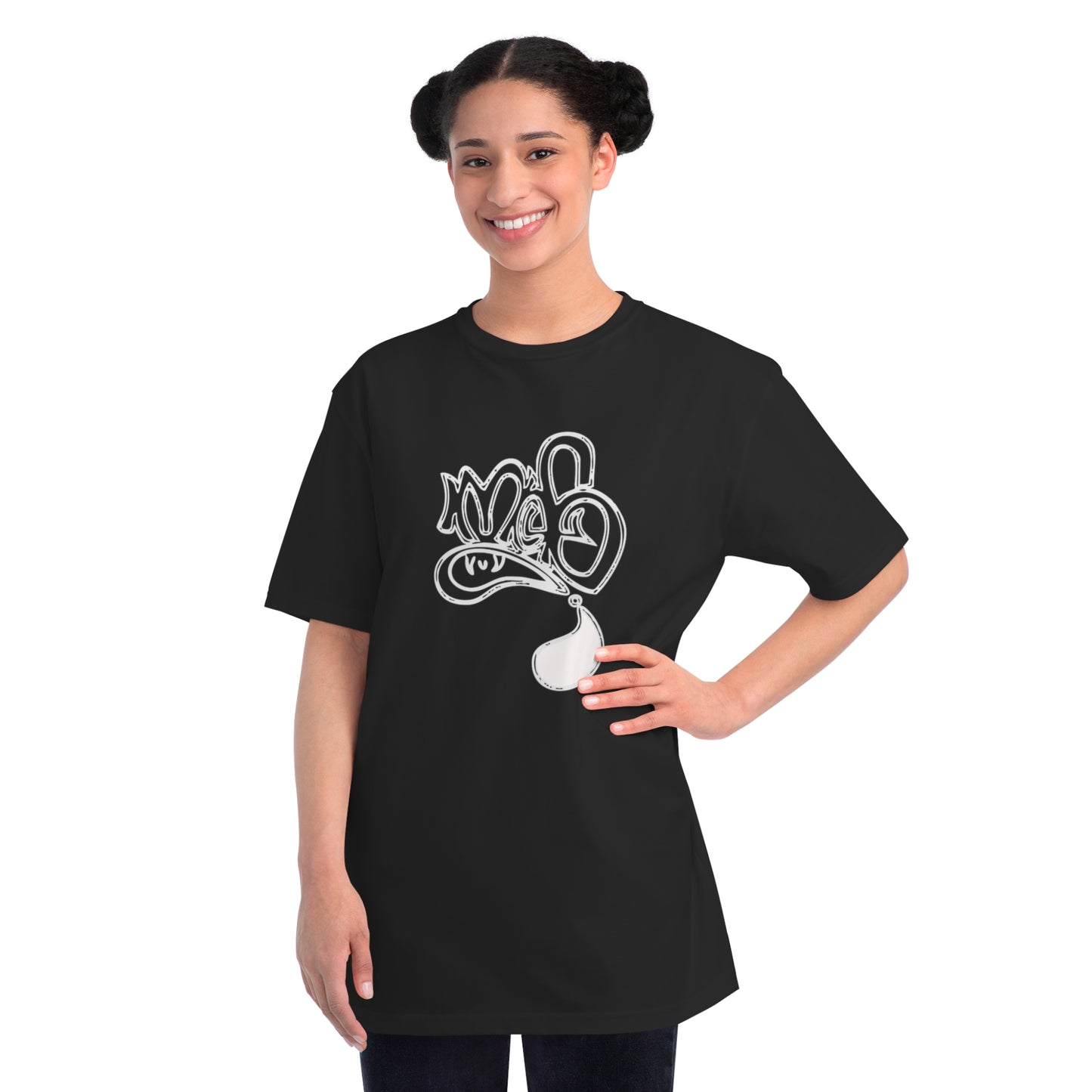Organic Unisex Graphic Tee with Playful Design, Casual Wear, Artsy Apparel, Gift for Friends, Everyday Style