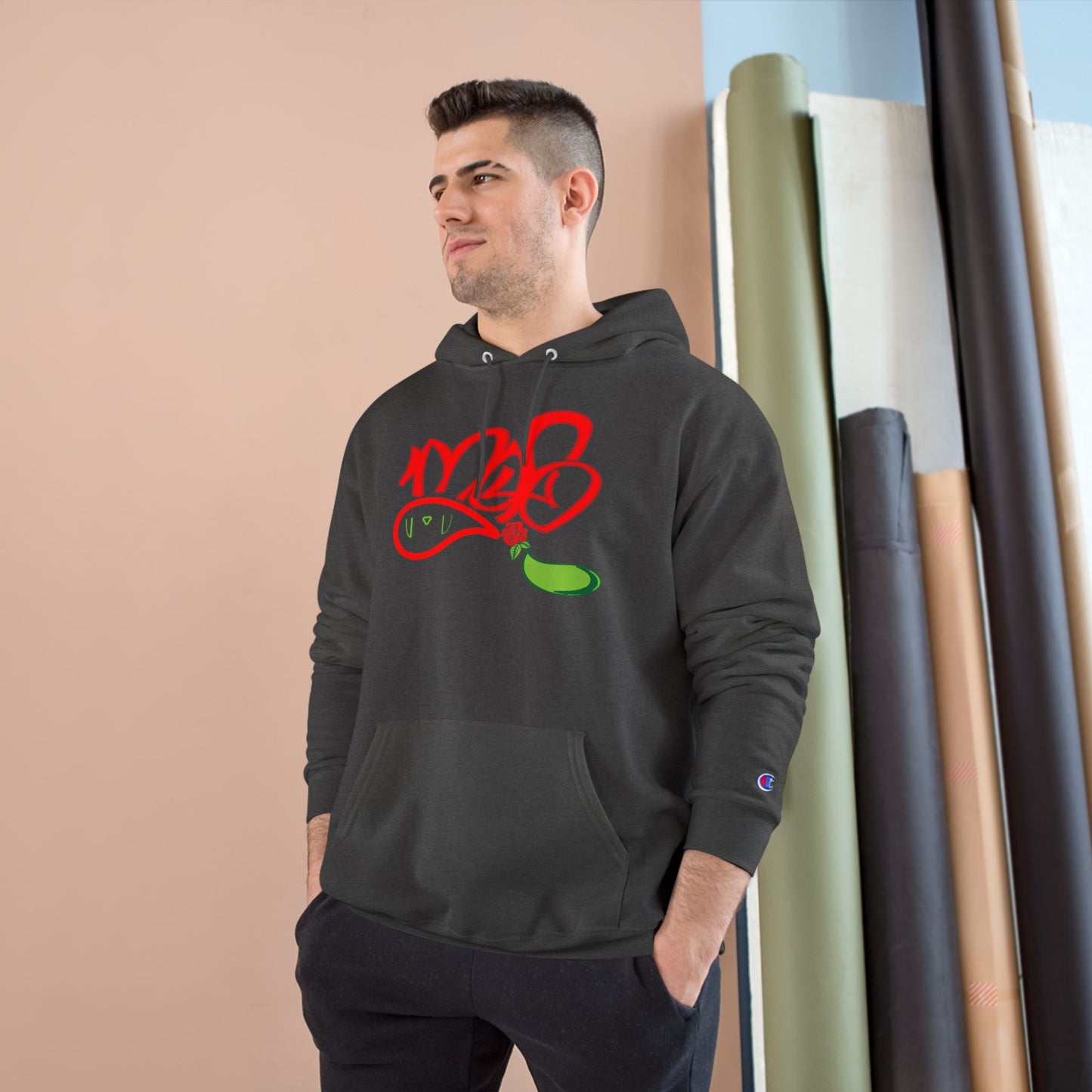 Copy of Street Style Champion Hoodie, Cool Graphic Sweatshirt, Trendy Pullover for Casual Outfits, Perfect Gift for Every Occasion
