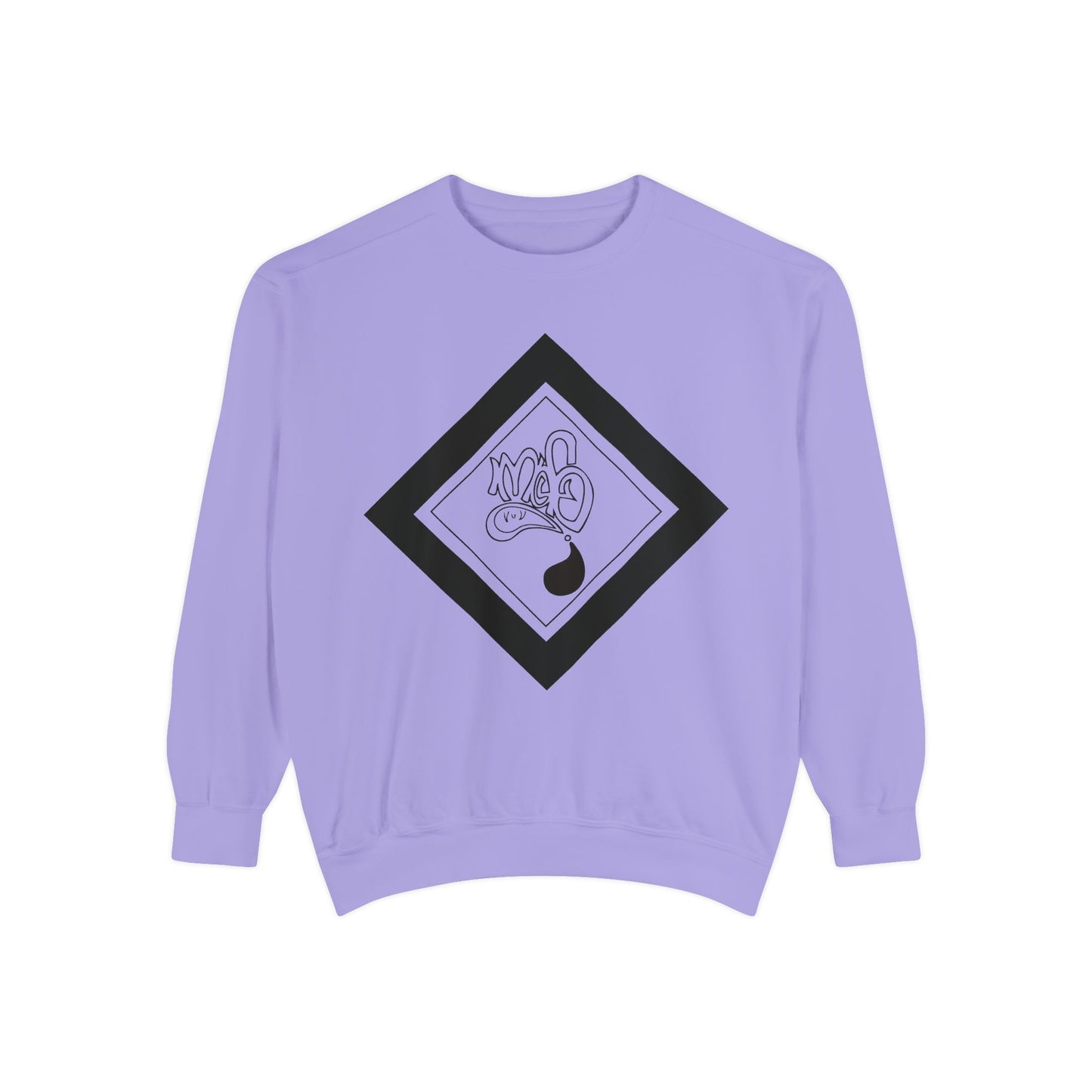 Mofo diamond black unisex sweatshirt