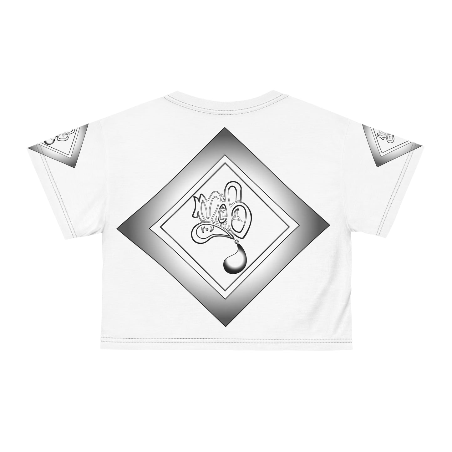 mofo air gem diamond combo crop tee