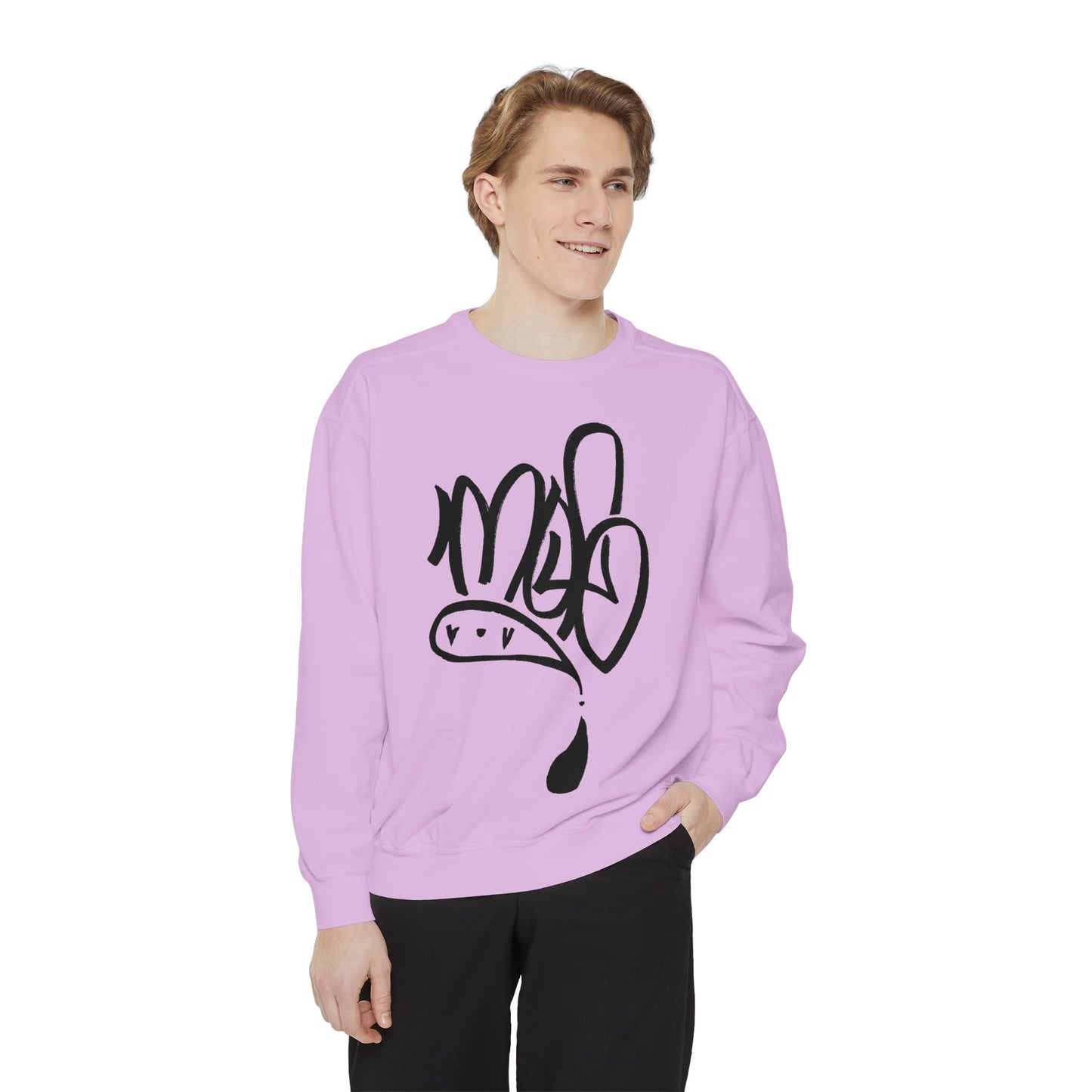 Mofo logo black unisex sweatshirts
