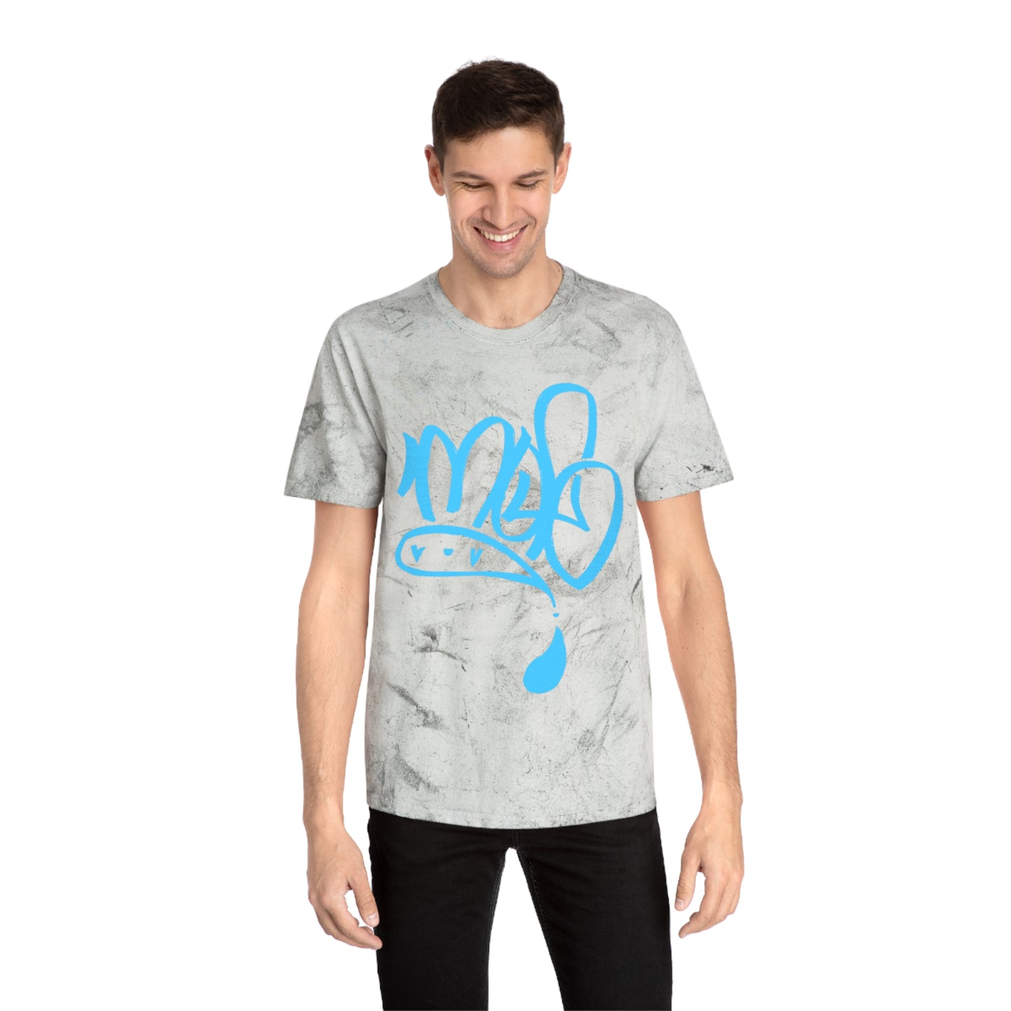 Color Blast unisex mofo logo blue