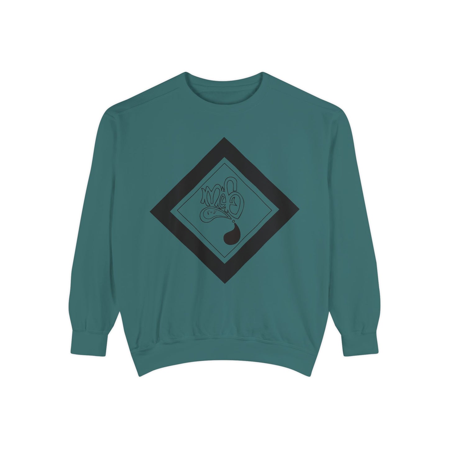 Mofo diamond black unisex sweatshirt