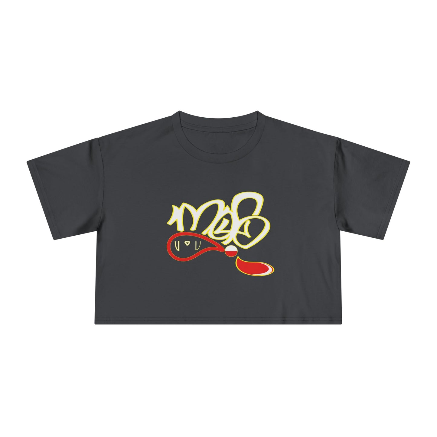 Vibrant Women's Crop Tee with Inspirational Design - Perfect for Casual Outfits, Gifts, Summer Wear, Festivals, and Celebrations