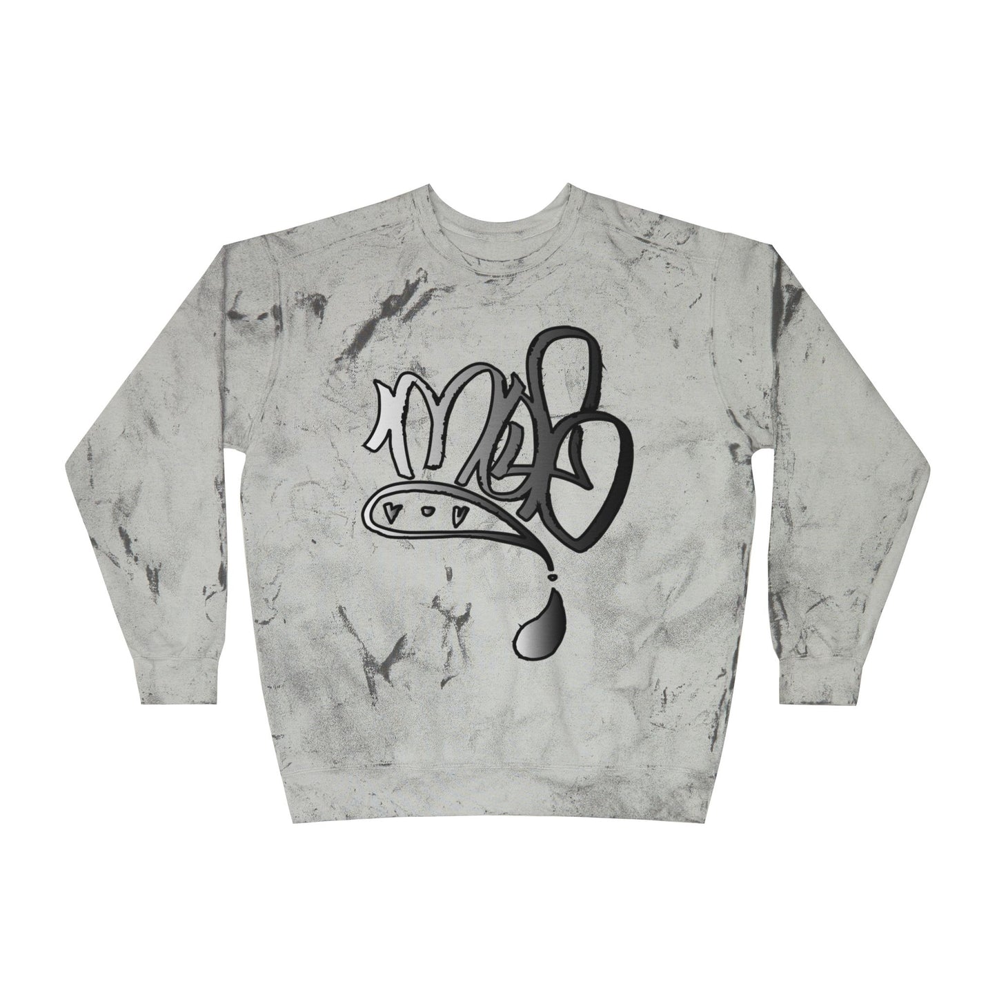 Colorful Street Art Crewneck Sweatshirt, Trendy Streetwear, Graffiti Style, Unisex Sweatshirt, Perfect Gift for Art Lovers