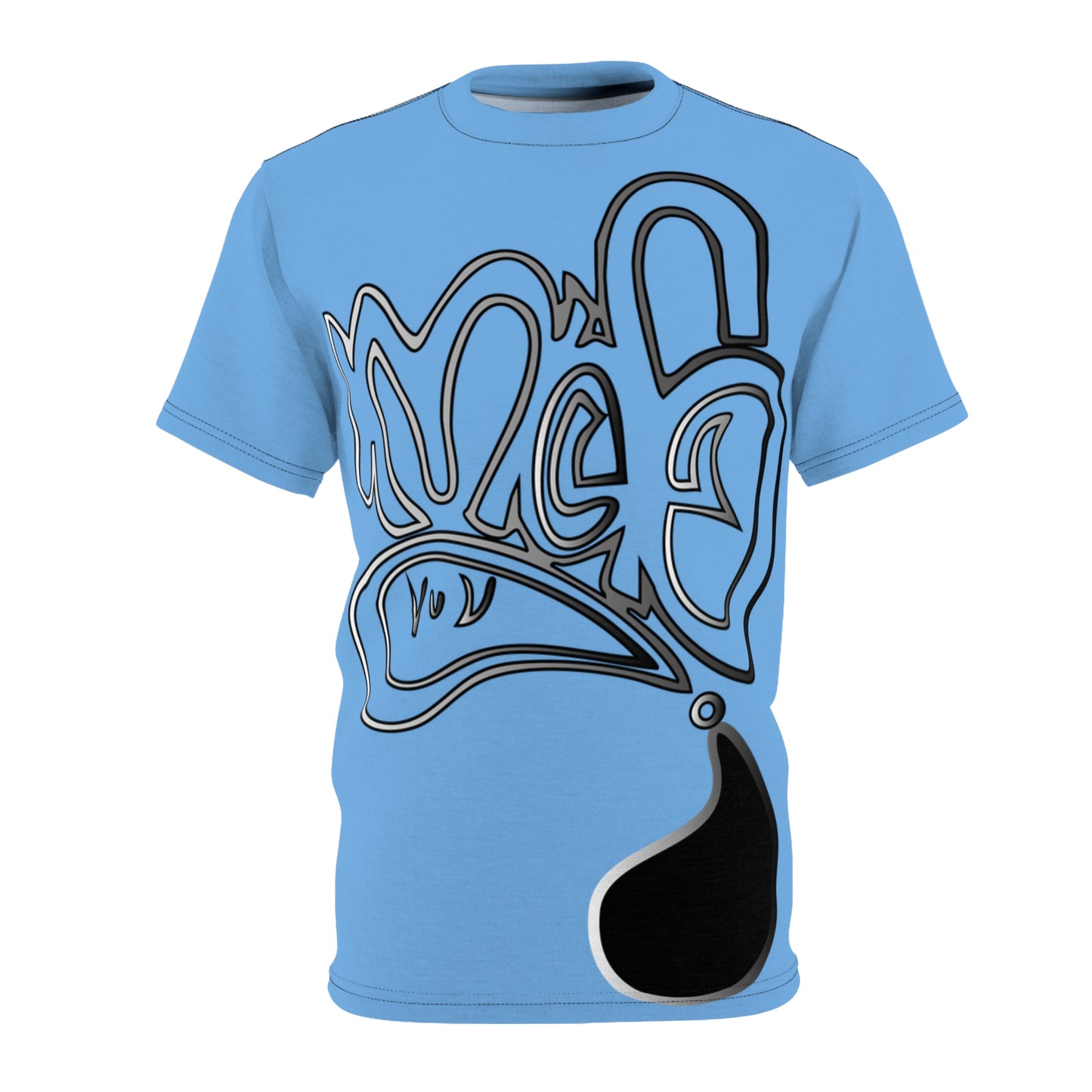mofo logo aop front smoke baby blue